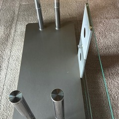 (取引中)テレビ台　天板ガラス板W400xL1000xH440の画像