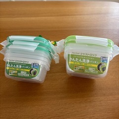 【新品】ジャストロック　　タッパー　7個まとめての画像