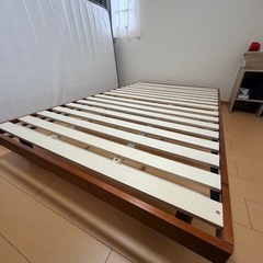 ニトリニトリ  セミダブルマットレス(NスリープハードH3-CC) 　　　　　スノコフレームつきの画像