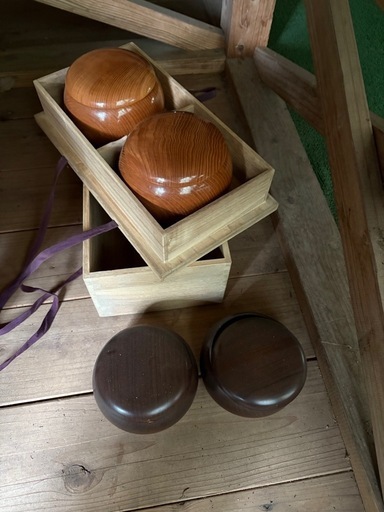 碁盤と碁石