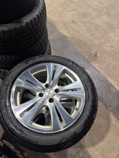 限定値下げ！175/60/R16 アルミ付きスタッドレス4本セット！　Rozest！