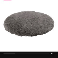 IKEA マーロルトスモット チェアパッド グレー 4つセットの画像