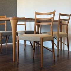 【8,000円】ダイニング5点セット（幅150cm）｜モデルハウス展示品｜引取限定の画像