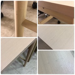 木製デスクの画像