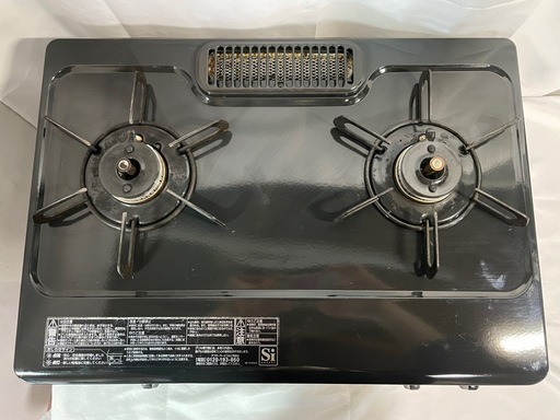 天) 272.パロマ ガスコンロ IC-S37-2R 2023年製 LPガス用