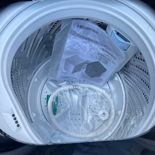 洗濯機　ハイセンス　4.5L 　24年製