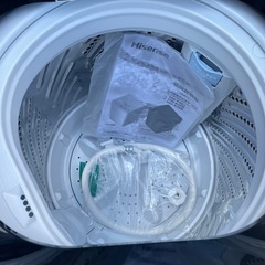洗濯機　ハイセンス　4.5L 　24年製の画像