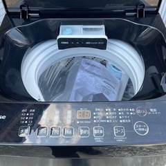 洗濯機　ハイセンス　4.5L 　24年製の画像