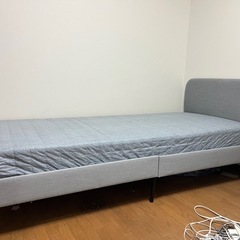 (3月26日〆切）IKEA製シングルベッド＋マットレスの画像