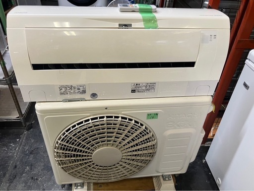 【中古】大阪引取限定　日立 RAS-W28J (W) エアコン本体【KSC1F125】