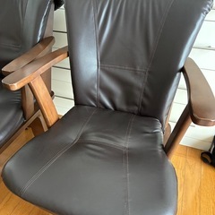 回転ダイニングチェアの画像