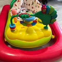 はらぺこあおむし 2in1ウォーカー 歩行器の画像