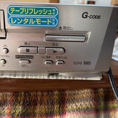 ジャンク　ＶＨＳ　ビデオデッキの画像