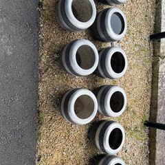 昭和レトロ　アンティークアルミ製火鉢の画像