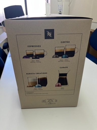 NESPRESSO( ネスプレッソ) ヴァーチュオ　ネクスト　新品・未使用品 ダークグレー GDV1-GR-W
