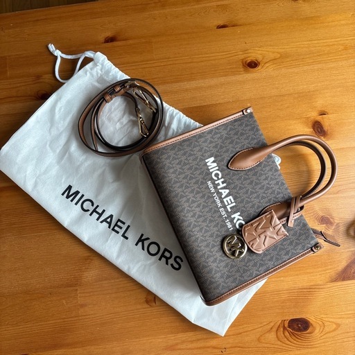 MICHAELKORS ミレラ　チャーム付き　2wayショルダーバッグ