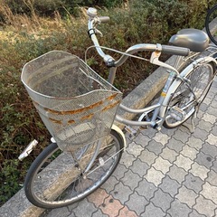 24㌅ 中古自転車　訳・サビ有 の画像