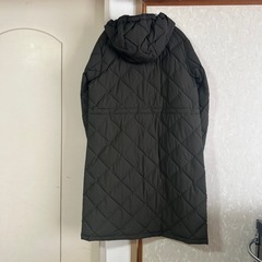 UNIQLO PUFFTECH ロングコートリラックスフィット Mサイズ　カーキの画像