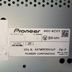 訳あり　avic-rz511 の画像
