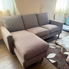 【使用期間10ヶ月】　ニトリ　ソファの画像