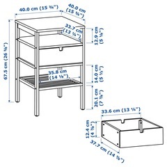 IKEA イケア　ノールドシーサ　サイドテーブルの画像
