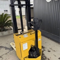 A-192△ q 岐阜発/ SUMITOMO/ YALE/ バッテリー式/ ハンドリフト/ MSB07/ 700kg/ 揚高2500mm/ 現状品/ R8.3/19 △の画像