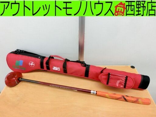 □アシックス パークゴルフクラブ Back Cavity HS-1 PGG019/860 全長約