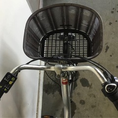 A-194△ v 岐阜発/ヤマハPAS Natura/電動アシスト自転車/24インチ/3段変速/バッテリー8.7Ah/充電器なし/走行確認/現状品/管18s/ R8.3/7 △の画像