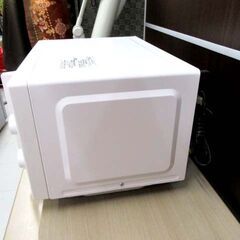 ニトリ フラット電子レンジ 17L 2023年製 BN20K WH ホワイト ヘルツフリー キッチン家電 電子レンジ NITORI 苫小牧西店の画像