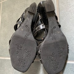 夏 サンダル 使用感あり 23.5〜24.5cmの画像