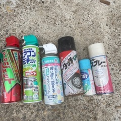 殺虫剤などのスプレー缶　差し上げます。の画像