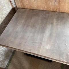 【GO-1647】カフェテーブル テーブル メーカー不明 作業台の画像