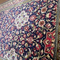 ビンテージペルシャ絨毯、玄関マットセットの画像