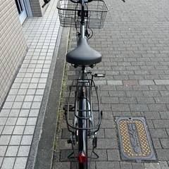 ★美品★26インチ　LEDダイナモライト付き　マットグレーの画像