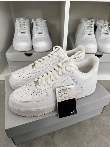 【決まりました】NIKE AIRFORCE1 28.5cm ホワイト 新品