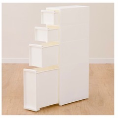 ニトリ 洗面所収納 スリムタイプの画像