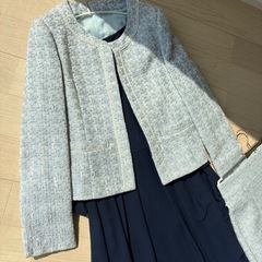 ワンピース　フォーマル　入園式　入学式　スーツ　美品の画像