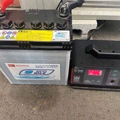 2024年製造　中古充電済み　M42　ダイハツ　アイドリングストップ車用　バッテリーの画像