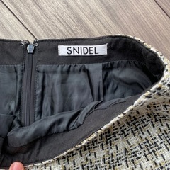 snidel サイズ1 Sサイズ相当 スカート チェックの画像