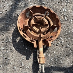 鋳物コンロプロパンガスの画像