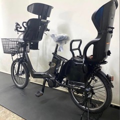 1年保証 送料無料　パナソニック　ギュットアニーズ　20インチ　黒色　電動アシスト自転車　g323の画像