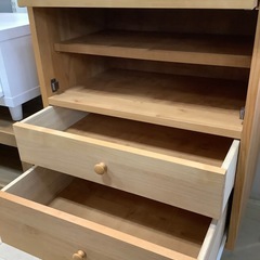 取りに来れる方限定！MOMO naturalのキャビネットです！の画像