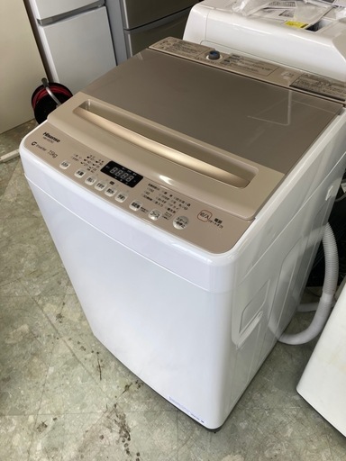 ハイセンス　7.5kg洗濯機　HW-DG75C 中古　リサイクルショップ宮崎屋　住吉店26.3.23