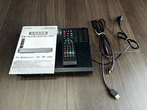 BluRay ブルーレイ DVDプレーヤー