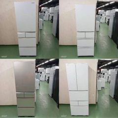 1770 ⭐️格安⭐️大型冷蔵庫　家族向け　保証付き　新生活応援送料設置無料の画像