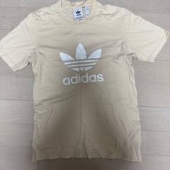 adidas Tシャツ　ベージュの画像