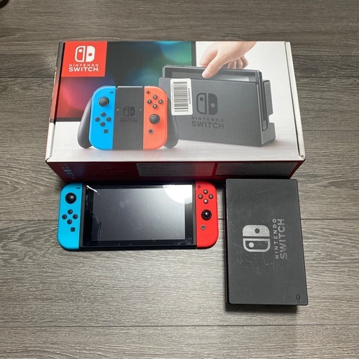 「Switch Nintendo 本体　
Switch Joy-Con (L) ネオンブルー / (R) ネオンレッド HAC-S-KABAA」