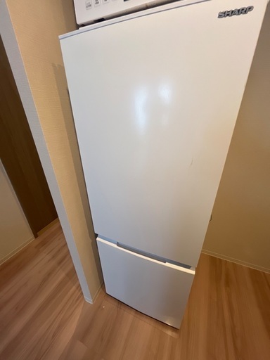 一人暮らし用シャープ冷蔵庫