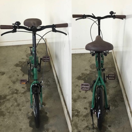 A-503△ v 岐阜発/ 折りたたみ自転車/ PROVROS/ 16インチ/ 変速なし/ 走行確認/ 現状品/ R7.12/20 △