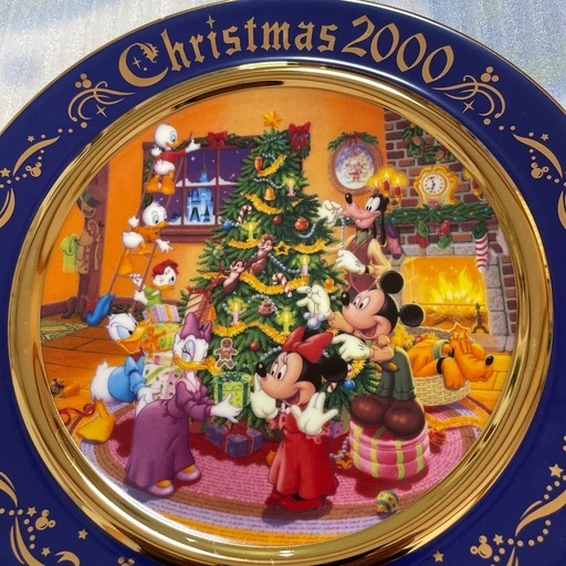 レノックスクリスマスプレート 2000年製 限定美品陶器製今月末迄のお